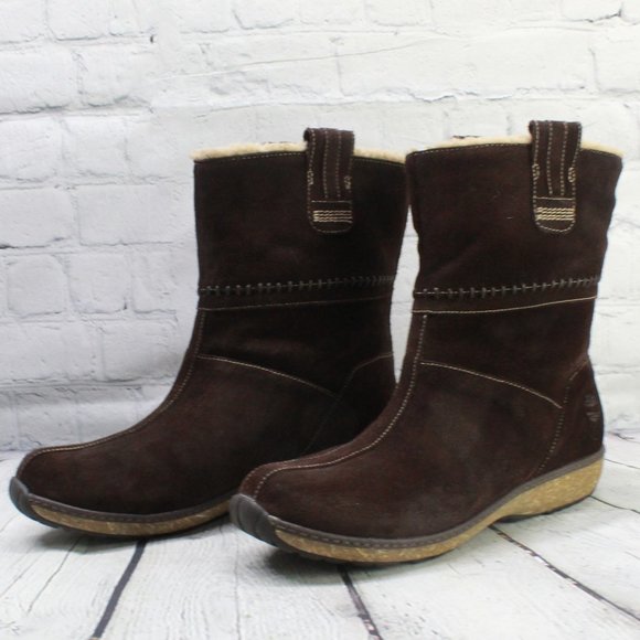 TIMBERLAND Ankle Suede Shortie Boot Insulated 10 W - Picture 2 of 9